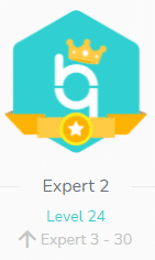 The expert level enables you to access features in advance.